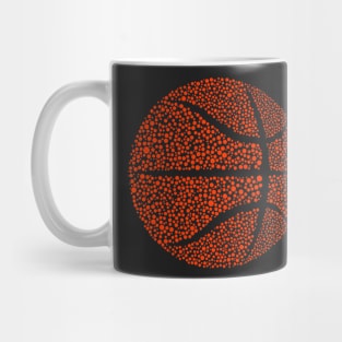 Cute Polka Dot Basketball Lover Player International Dot Day Mug